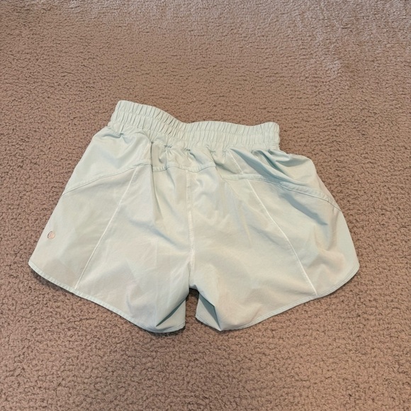 Lululemon Track That Short 5"Blue Glow Size 6 - Picture 2 of 8